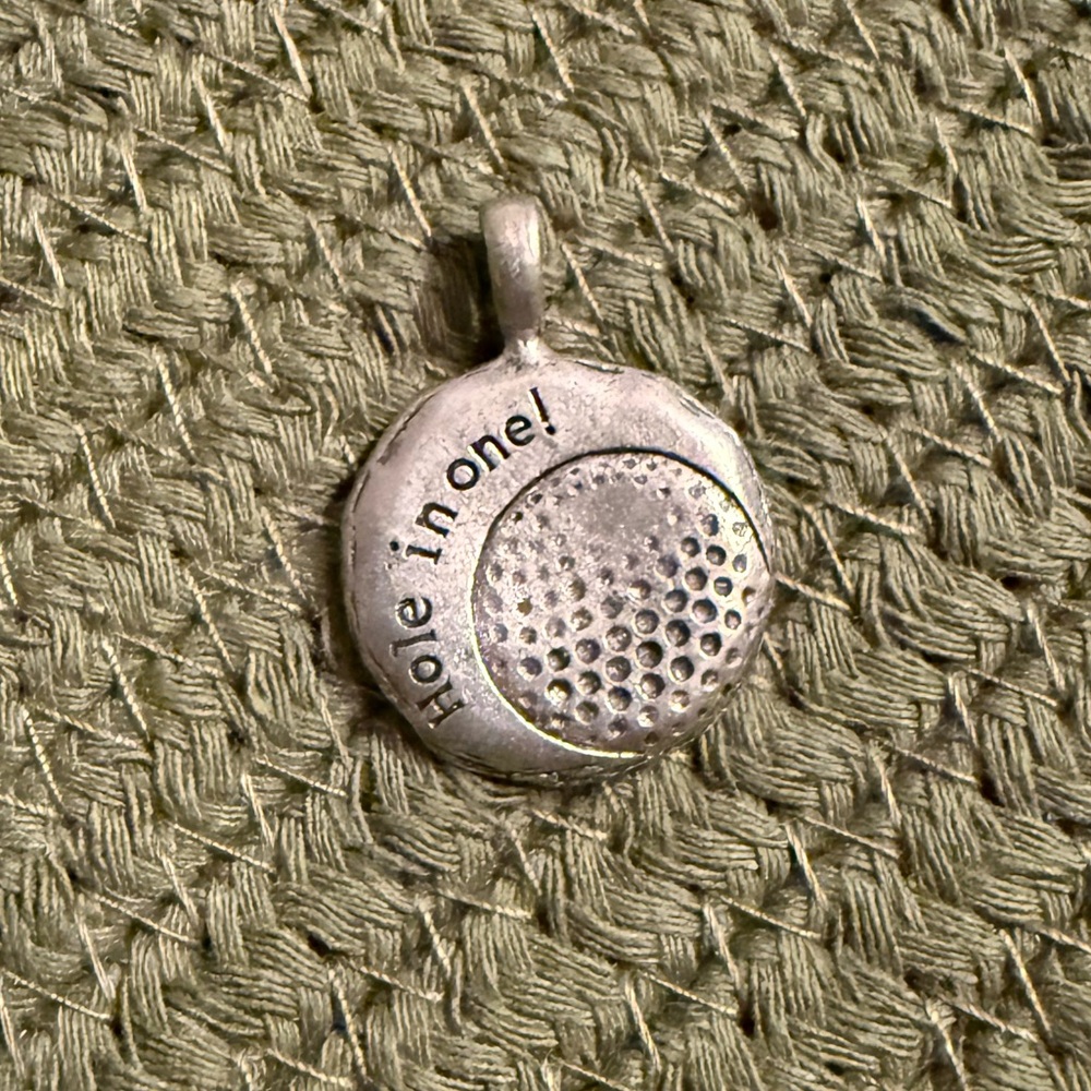 Jewel Kade Silver 'Hole in One' Pendant